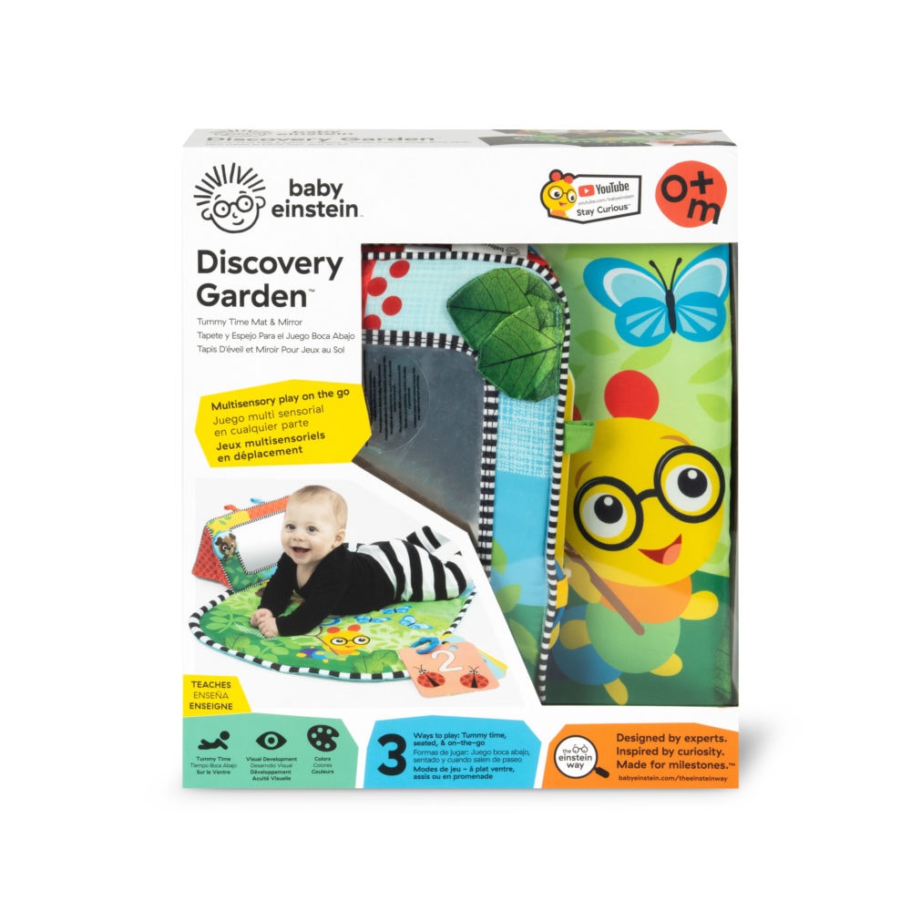Baby Einstein Discovery Garden Mat & Mirror
