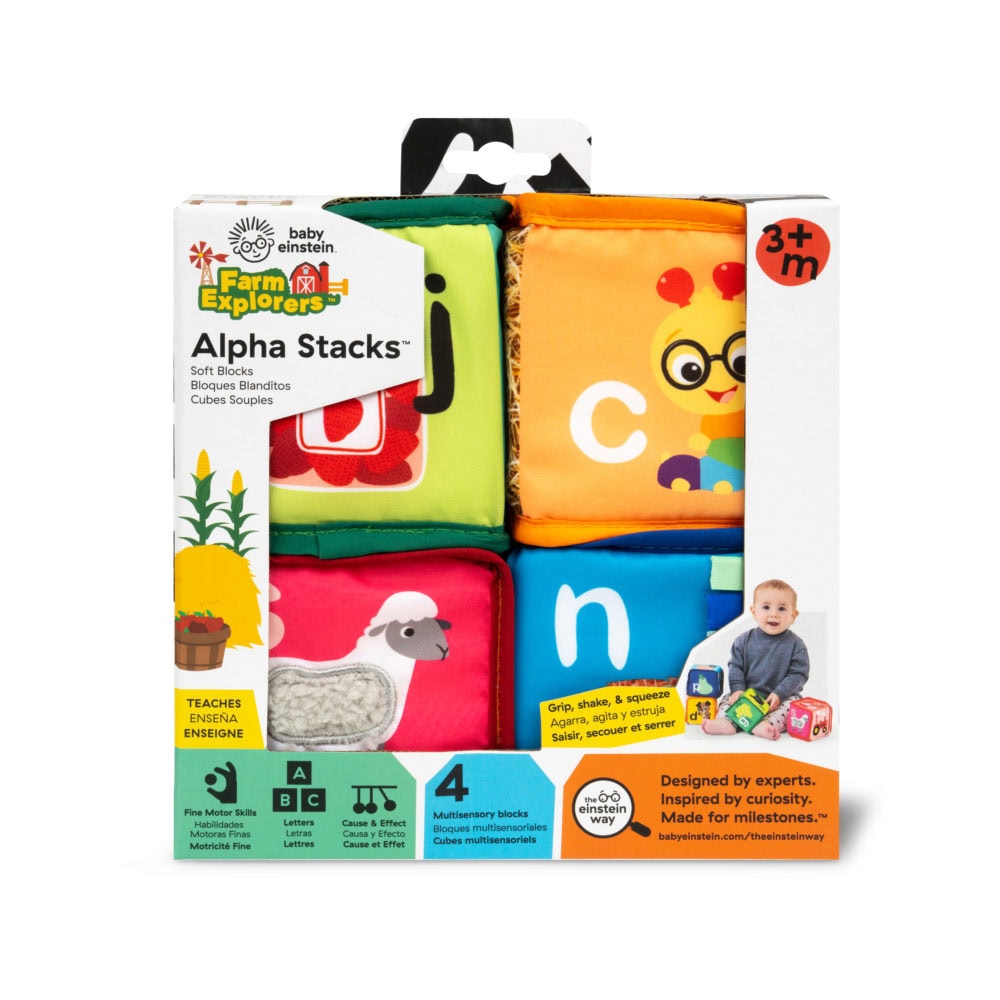 Baby Einstein Alpha Stacks Soft Blocks