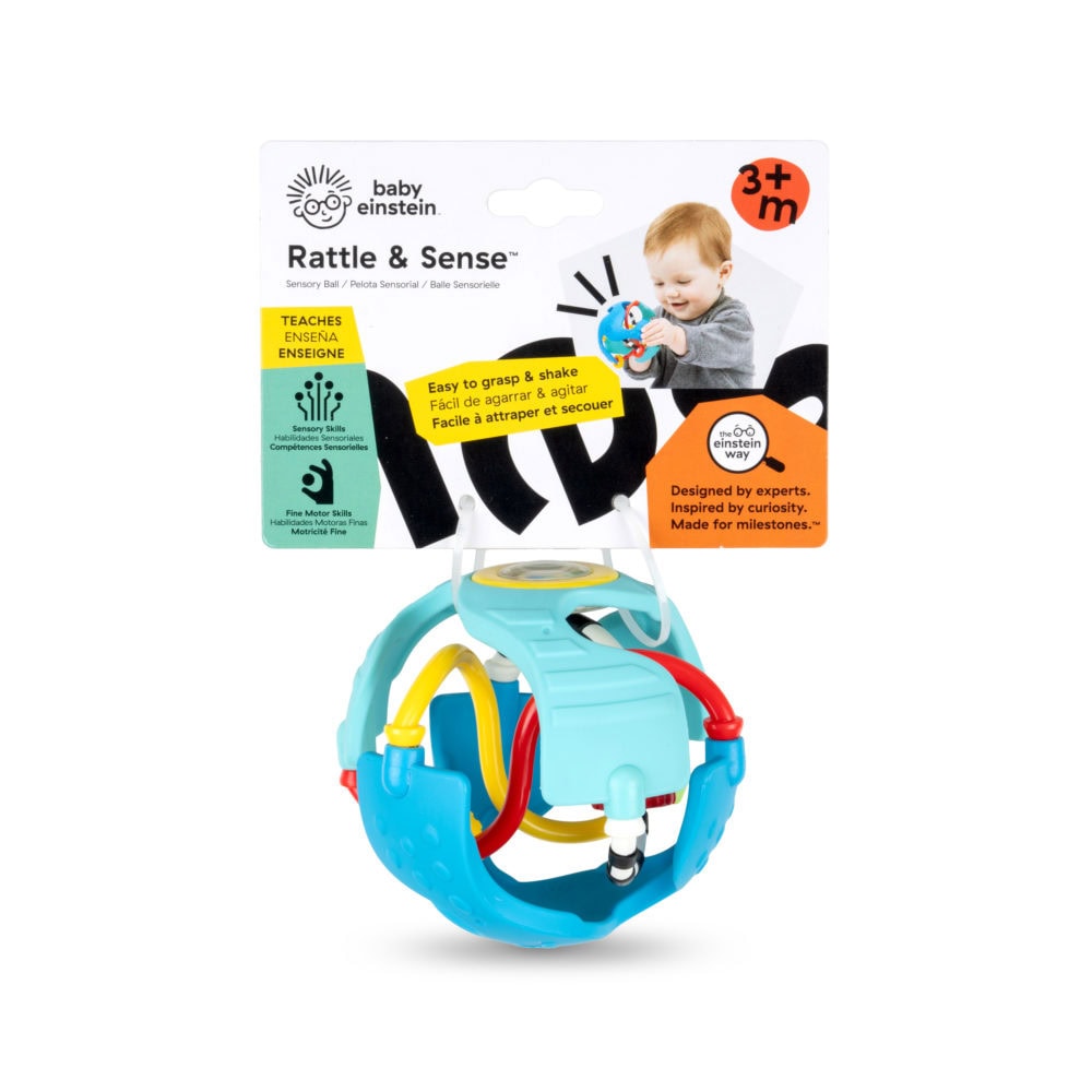 Baby Einstein Rattle & Sense Sensory Ball