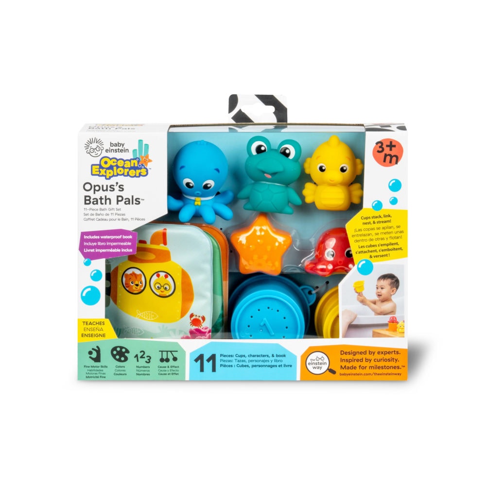 Baby Einstein Opus Bath Pals 11-Piece Set