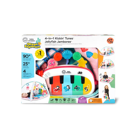 4-in-1 Kickin’ Tunes™ Jellyfish Jamboree™ Music & Language Discovery Gym