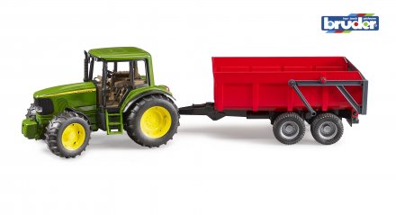 Tactic John Deere 6920 traktor med tippvagn