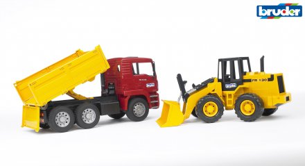 Tactic MAN Lastbil och Hjultraktor Set