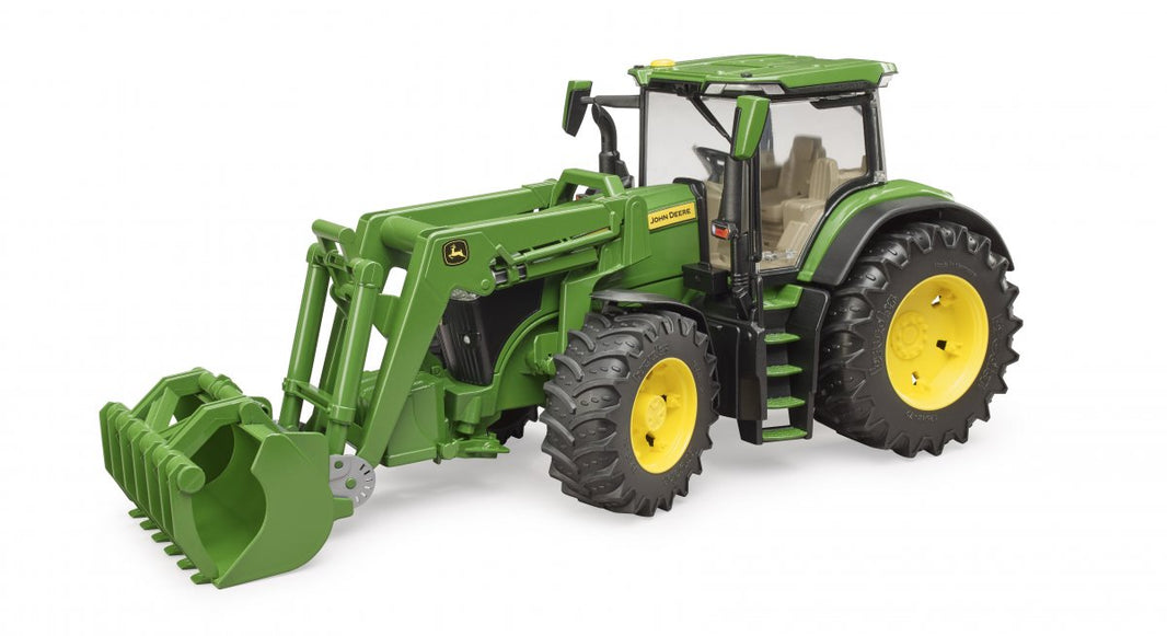 Tactic John Deere 7R traktor med frontlastare