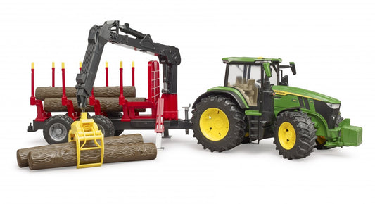 Tactic John Deere 7R 350 med skogstrailer