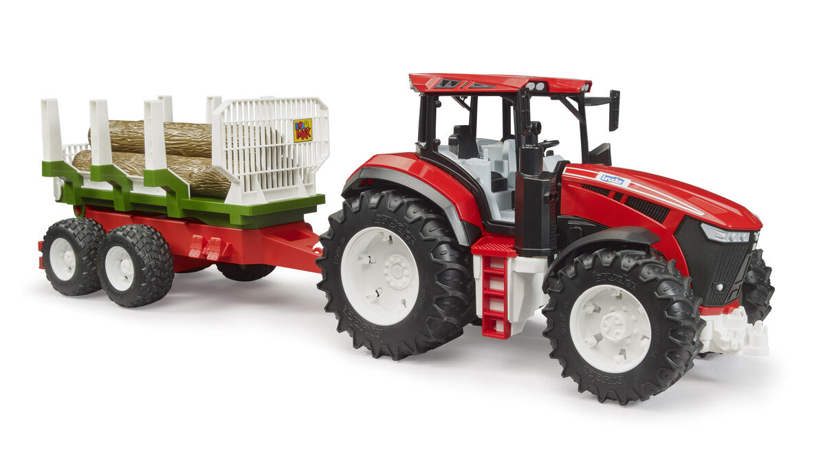 Tactic ROADMAX traktor med skogsvagn