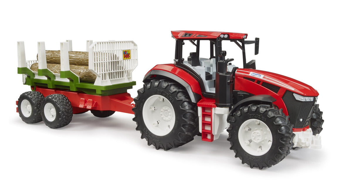 Tactic ROADMAX traktor med skogsvagn