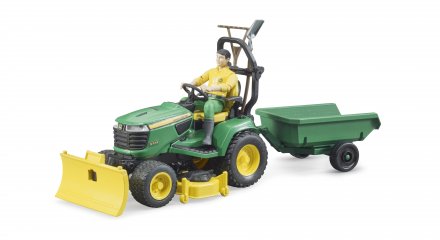 Tactic John Deere X949 med släpvagn