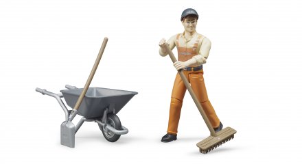Tactic Bruder Figure set kommunalarbetare