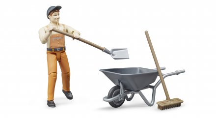 Tactic Bruder Figure set kommunalarbetare