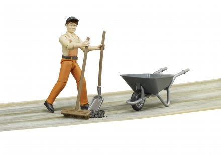 Tactic Bruder Figure set kommunalarbetare