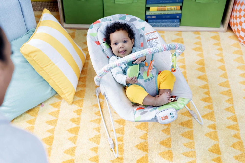 Babysitter - Bright Starts Happy Safari Bouncer