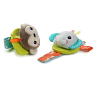 Bright Starts Rattle & Teethe Wrist Pals