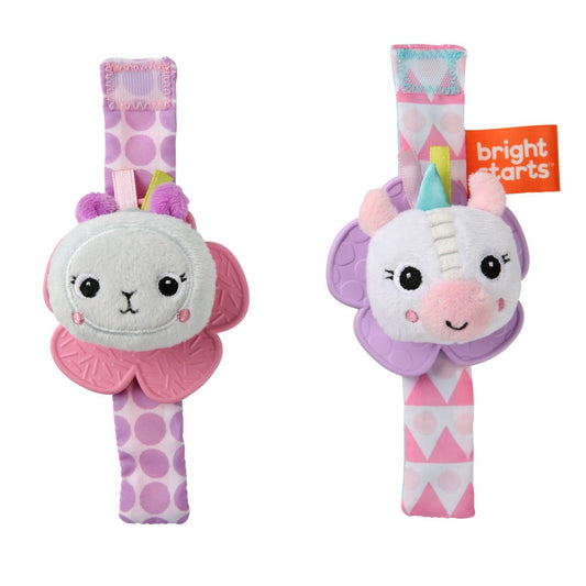Bright Starts Snuggle & Teether Enhörning