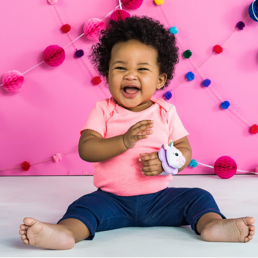 Bright Starts Snuggle & Teether Enhörning