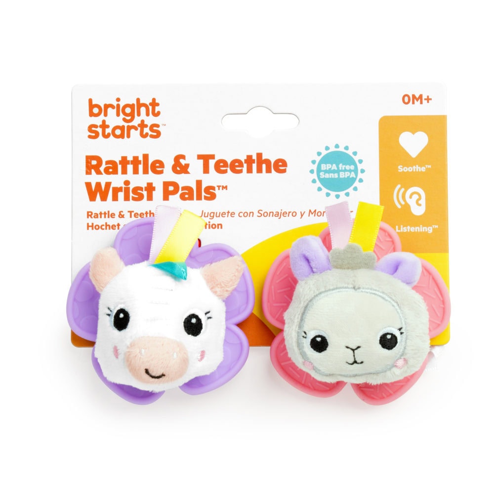 Bright Starts Snuggle & Teether Enhörning