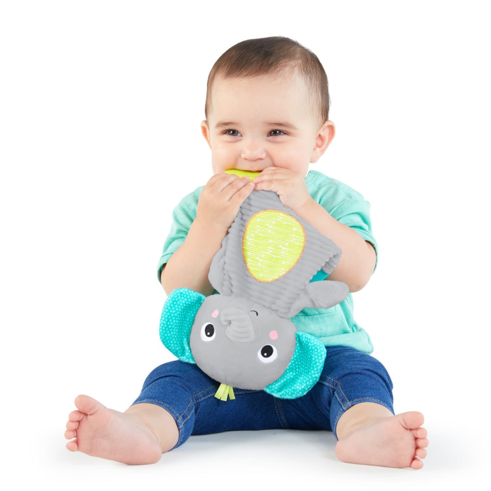 Bright Starts Snuggle & Teethe Elephant
