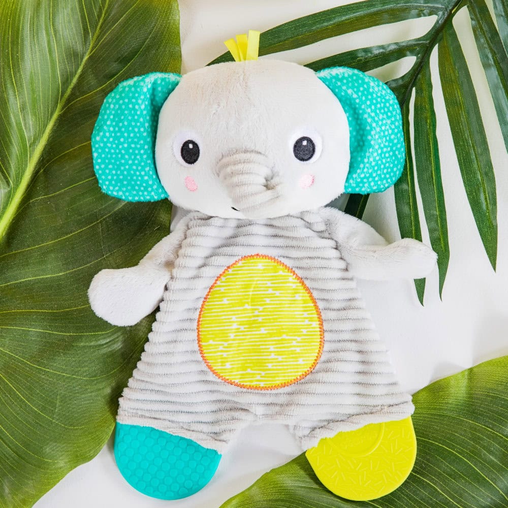 Bright Starts Snuggle & Teethe Elephant