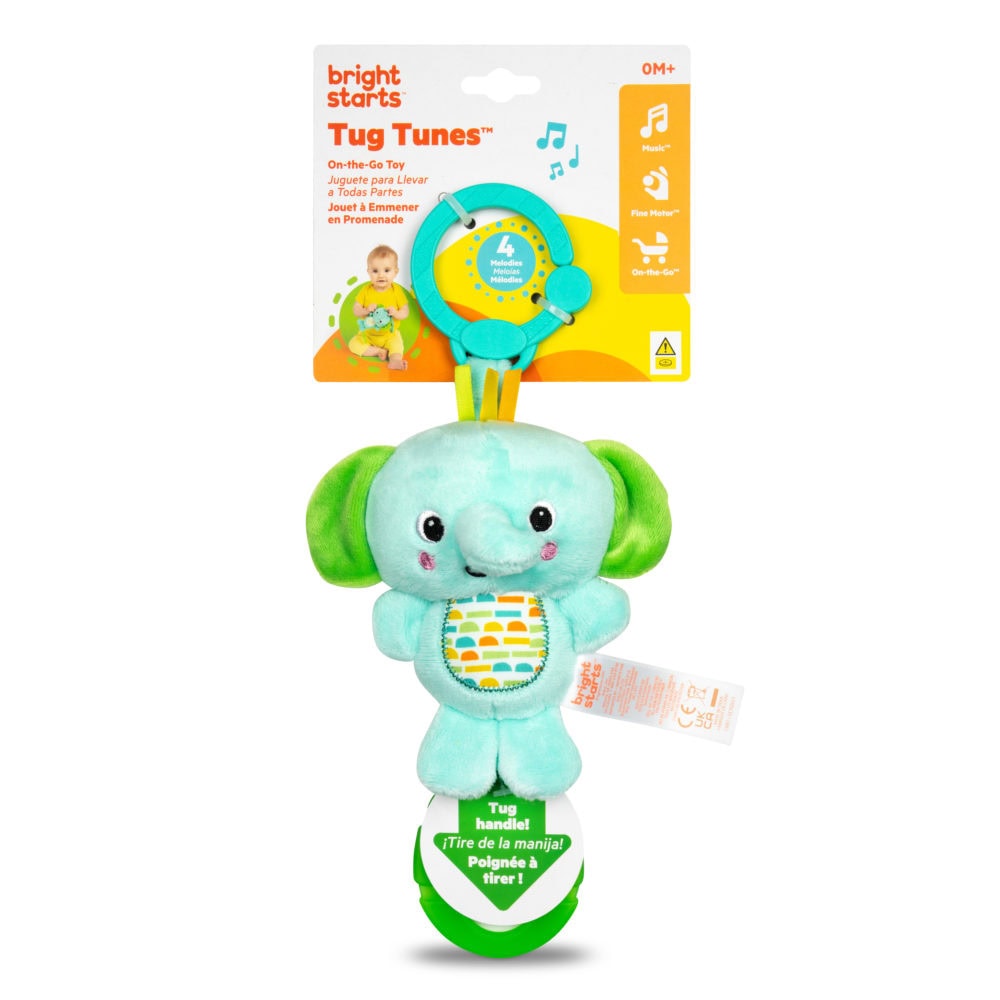 Bright Starts Tug Tunes Elephant