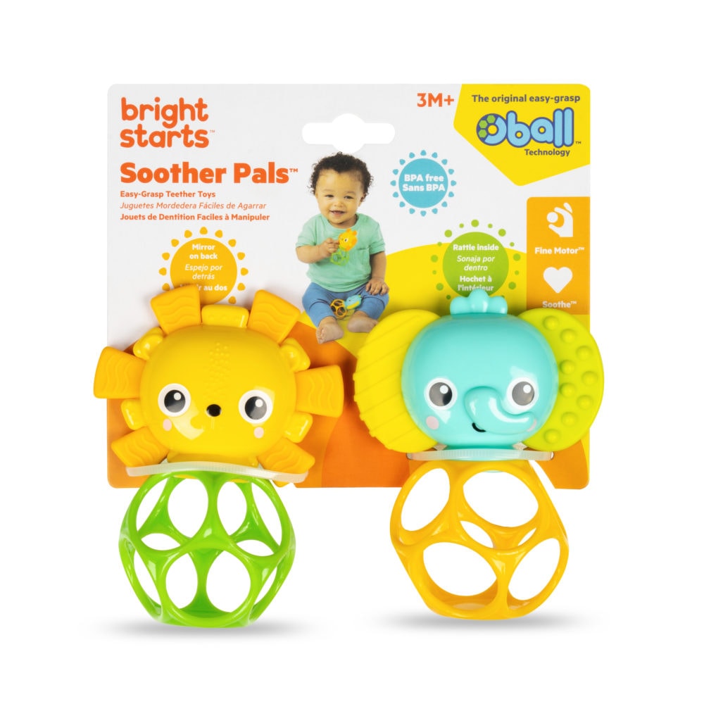 Bright Starts Oball Bitringar 2-pack
