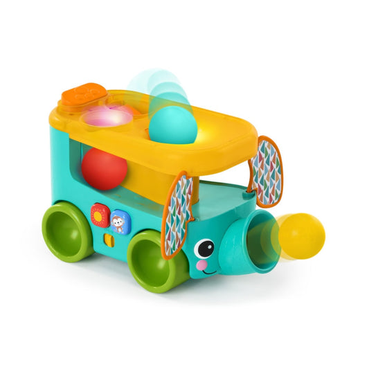 Bright Starts Pop & Roll Safari Bus