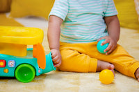 Bright Starts Pop & Roll Safari Bus