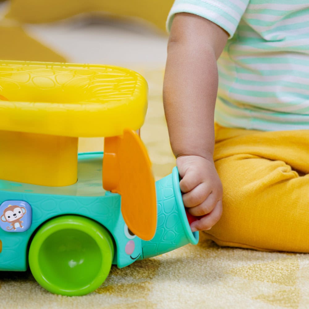 Bright Starts Pop & Roll Safari Bus