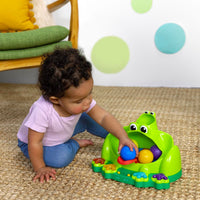 Bright Starts Poppin' Ball Frog Toy