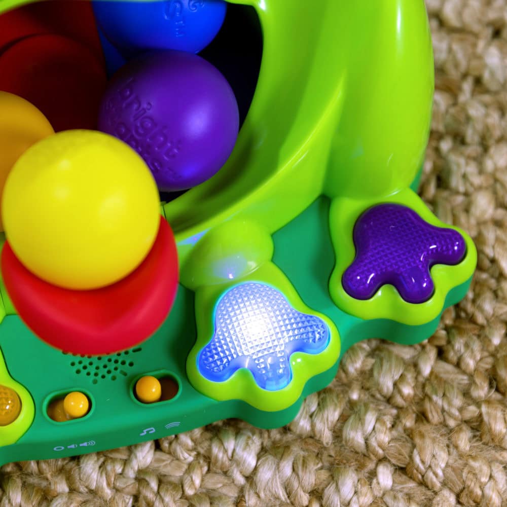 Bright Starts Poppin' Ball Frog Toy