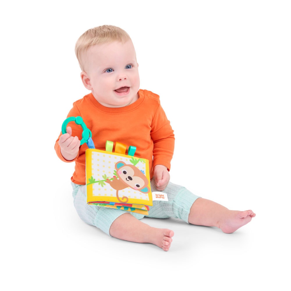 Bright Starts Safari Buddies mjuk bok