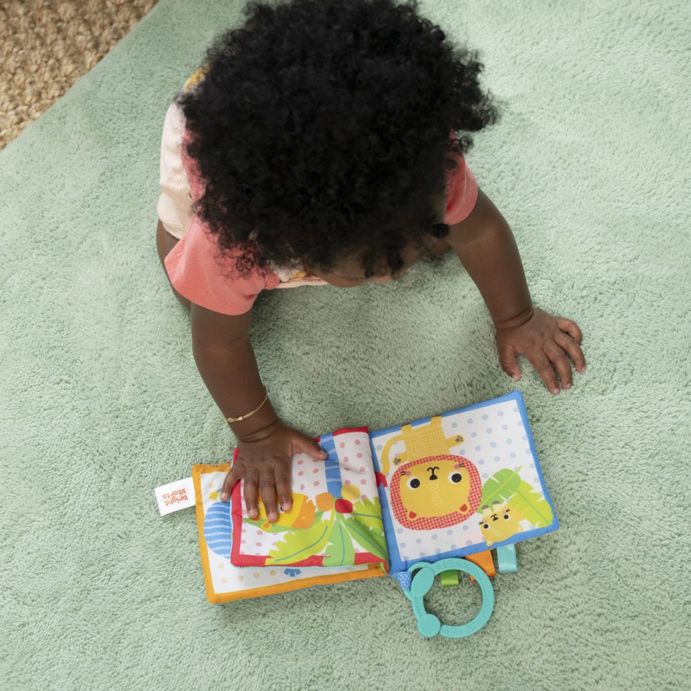 Bright Starts Safari Buddies mjuk bok