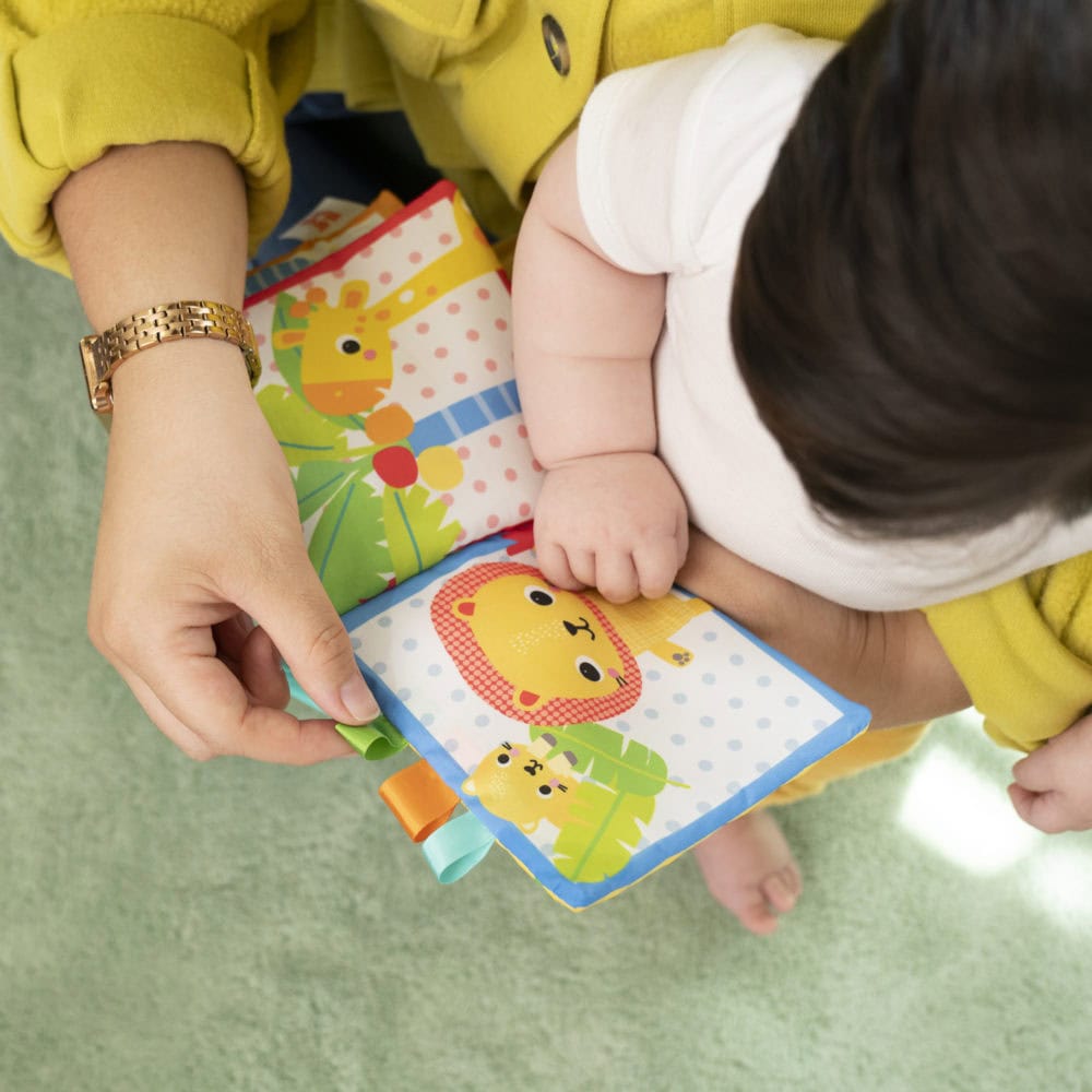 Bright Starts Safari Buddies mjuk bok