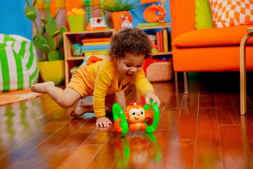 Bright Starts Roll & Glow Monkey