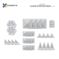 Clear Starter Pack 34 Pieces