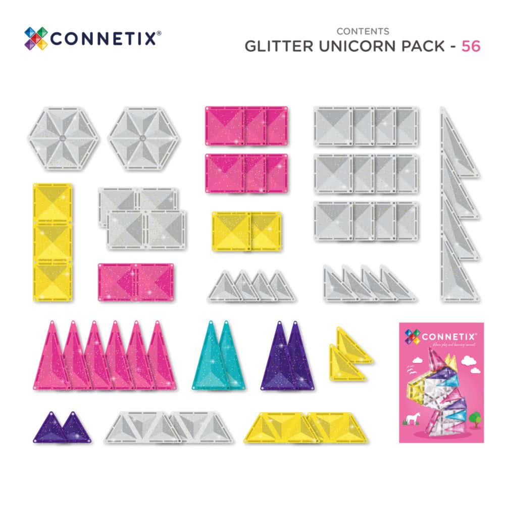 Glitter Unicorn Pack 56pc