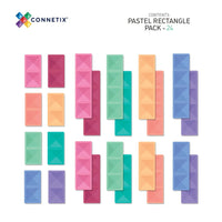 Pastel Rectangle Pack 24 Pieces