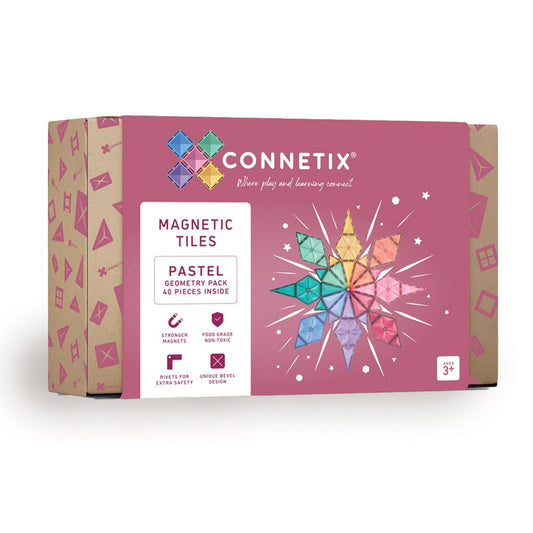 Pastel Geometry Pack 40 Pieces