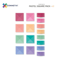 Pastel Square Pack 40 Pieces