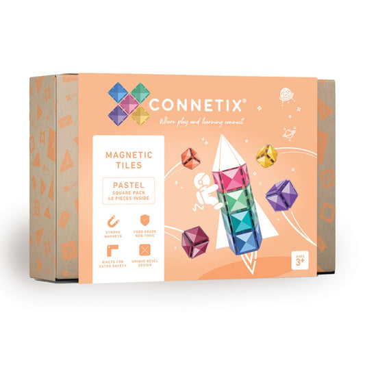 Pastel Square Pack 40 Pieces