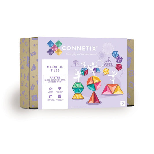 Pastel Shape Expansion Pack 48 Pieces