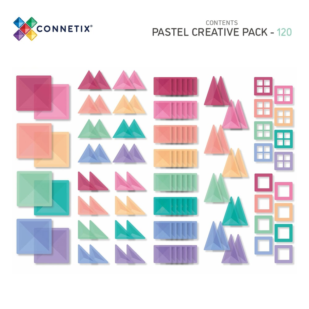 Pastel Creative pack 120 Pieces