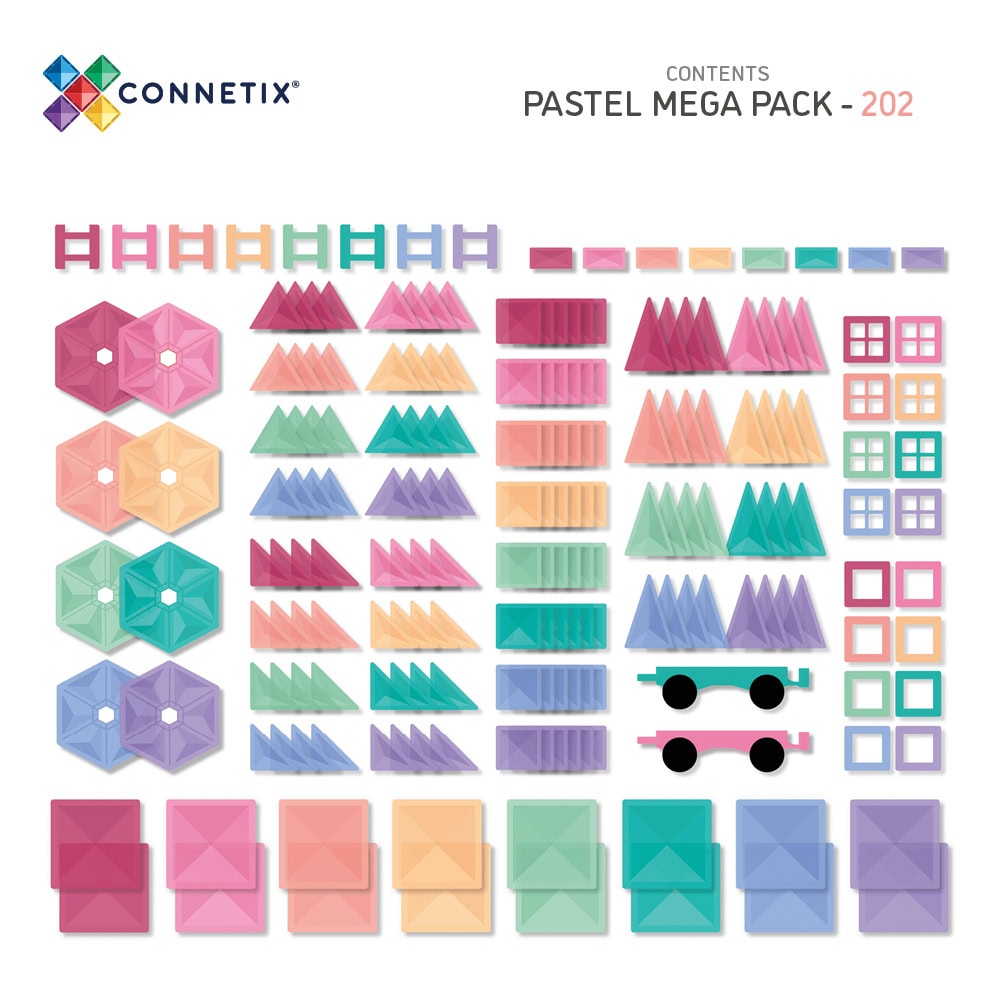 Pastel Mega Pack 202 Pieces