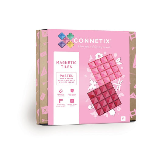 Pastel Pink & Berry Base Plate 2 Pieces