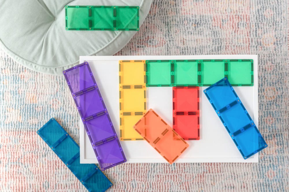 Rainbow Rectangle Pack 18 Pieces