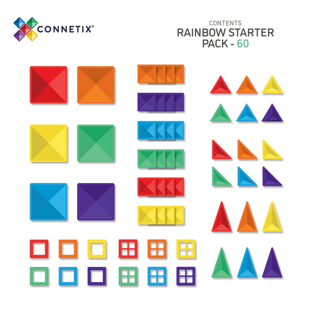 Rainbow Starter Pack 60 Pieces