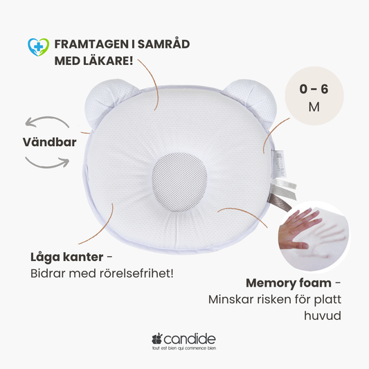 Candide Air Panda Kudde - Caramell
