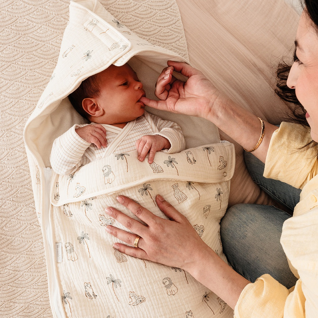 Roll About Sovpåse med Luva 0-3 mån