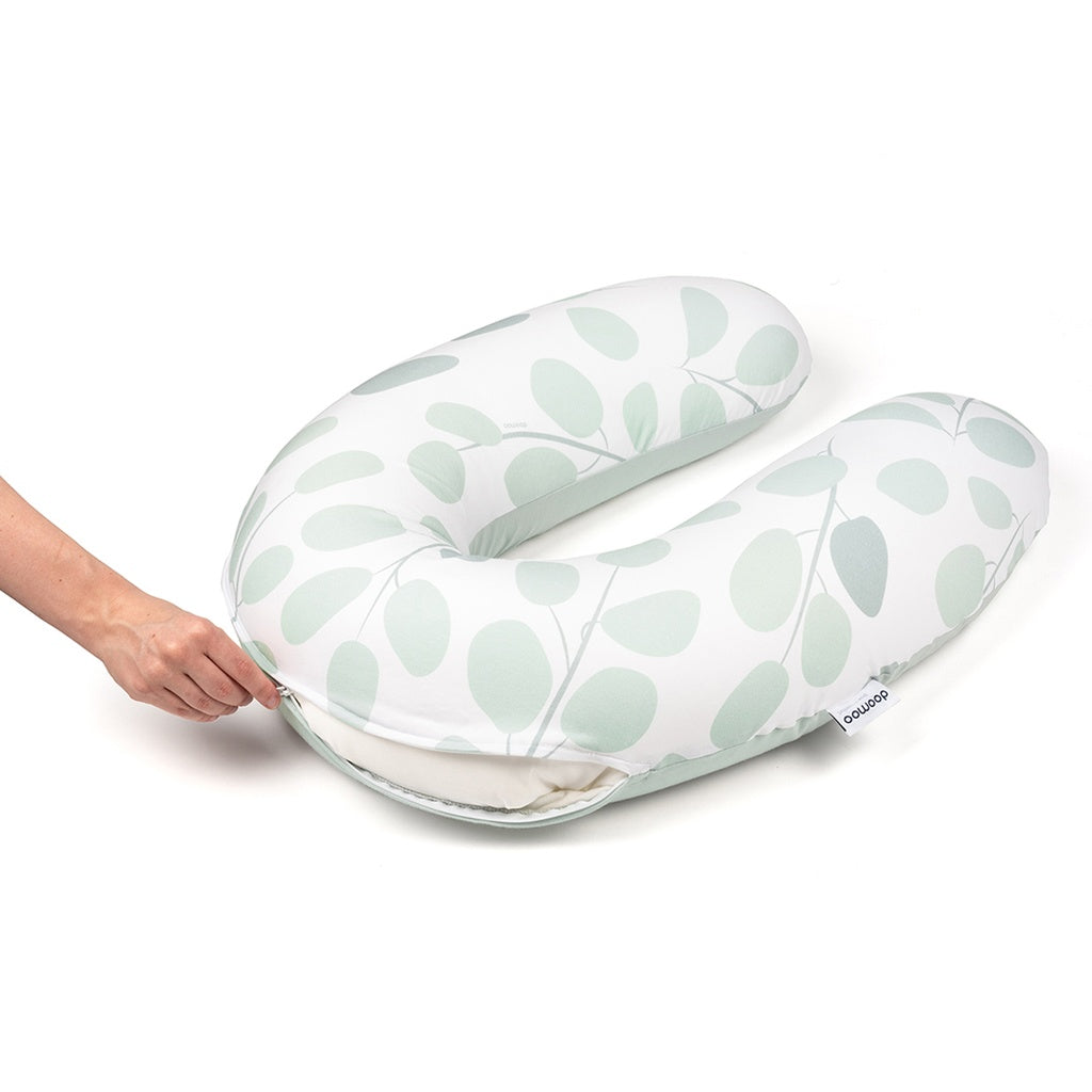 Roll About Gravid- & Amningskudde Löv Grön