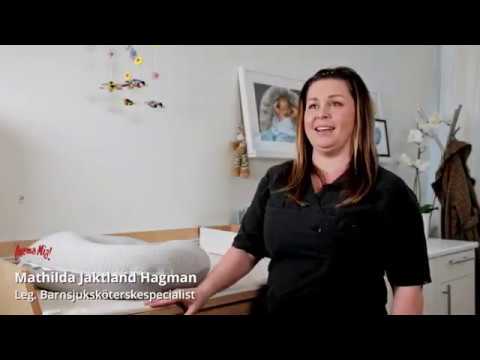 Roll About Amningskudde - Löv Grå