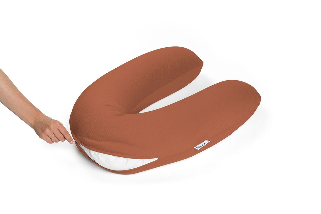 Roll About Doomoo Överdrag Quilt Terracotta